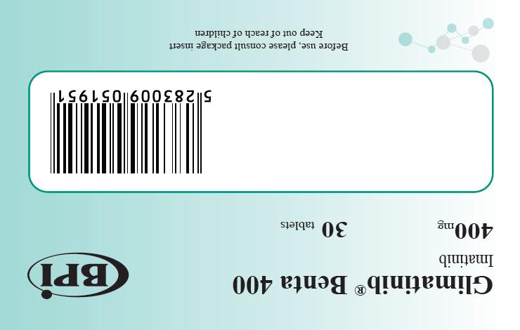 Glimatinib Benta 400mg